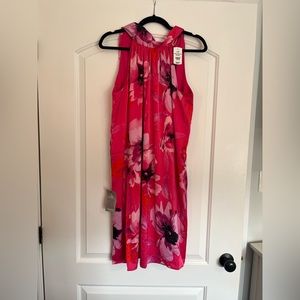 Dress for sale. Pink floral print. New, tags attached
